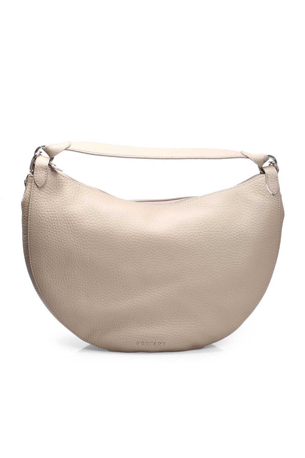 shop ORCIANI  Borsa: Orciani borsa "Dumpling" Soft in pelle con tracolla.
Finitura palladio.
Tracolla rimovibile a catena.
Portacarte interno.
Chiusura a zip.
Dimensioni: Larghezza: 39 cm / Altezza: 26 cm / Profondità: 11 cm.
Composizione: 100% pelle di vitello.
Made in Italy.. B02184 SOF-CON number 474810